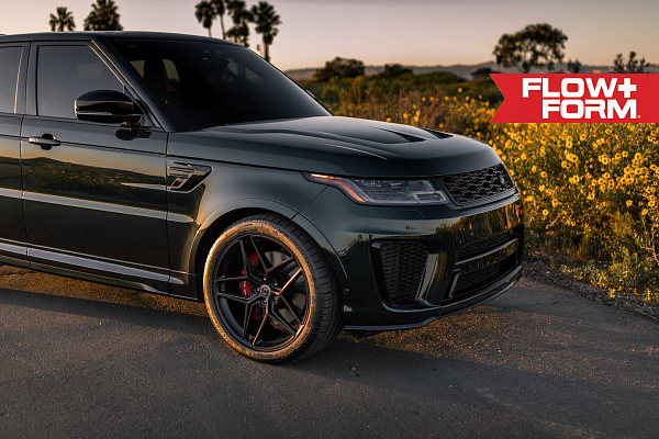 Фото дисков HRE FF11 Черный сатин на Land Rover Range Rover Sport II