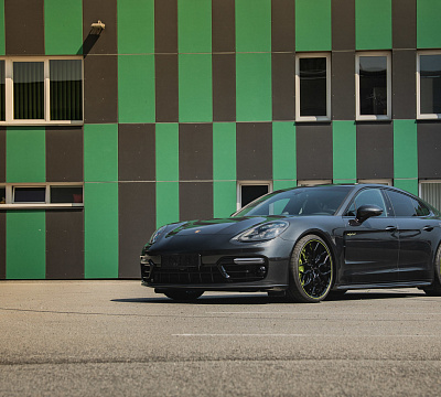 Фото дисков Vossen HF-2 на Porsche Panamera II