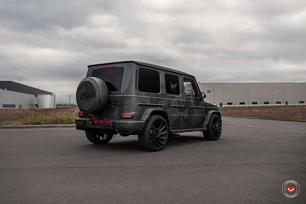 Фото дисков Vossen UV-3 Черный сатин на Mercedes-Benz G-Class III