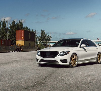 Фото дисков Vossen EVO-3 (3-Piece) на Mercedes-Benz S-Class (W222, C217)