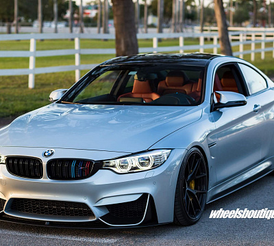Фото дисков HRE P101 на BMW 4/M4 (F32/F82)
