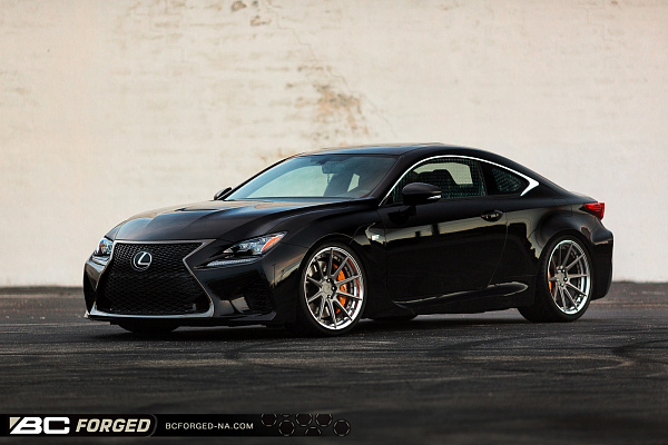 Фото дисков BC Forged HCS04 Матовый графит на Lexus RC