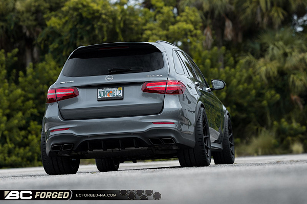 Фото дисков BC Forged EH173 Черный матовый на Mercedes-Benz GLC (X253, C253)