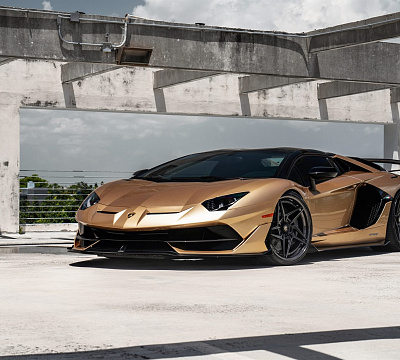 Фото дисков Anrky S3-X3 на Lamborghini Aventador