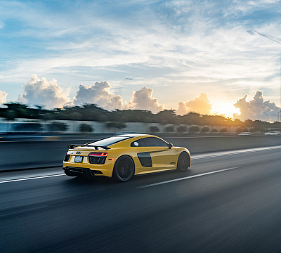 Фото дисков Vossen HF-7 на Audi R8 (4S)