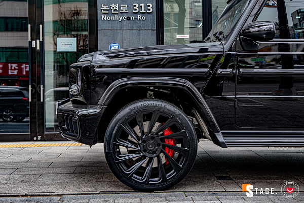 Фото дисков Vossen UV-3 Черный сатин на Mercedes-Benz G-Class III