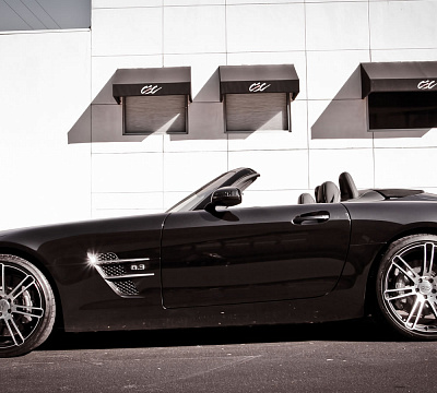 Фото дисков CEC C883 на Mercedes-Benz SLS AMG