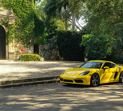Фото дисков Vossen CG-210 на Porsche Cayman III