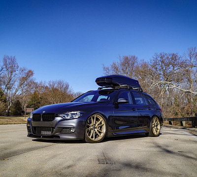 Фото дисков HRE FF04 на BMW 3/M3 (F3x/F80)