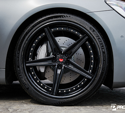 Фото дисков Vossen M-X5 (3-Piece) на Mercedes-Benz S-Class (W222, C217)