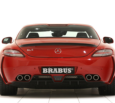 Фото дисков BRABUS Monoblock F (Platinum Edition) на Mercedes-Benz SLS AMG