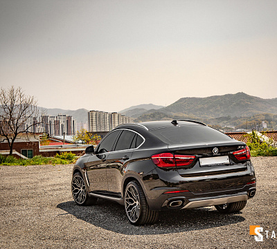Фото дисков Vossen HF-2 на BMW X6/X6 M (F16/F86)