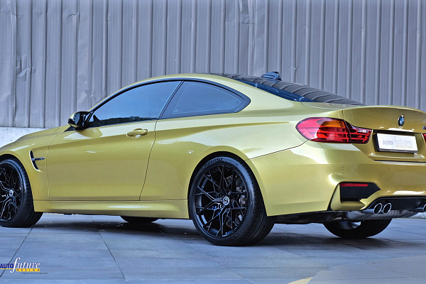 Фото дисков HRE FF10 Черный сатин на BMW 4/M4 (F32/F82)