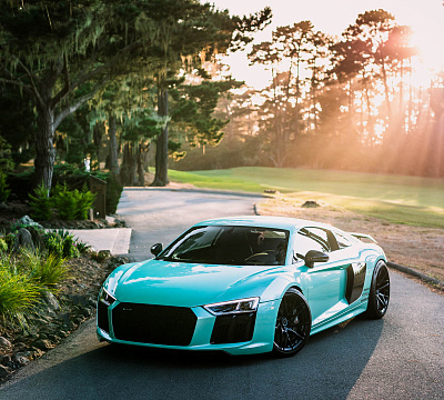 Фото дисков Brixton Forged PF8 на Audi R8 (4S)