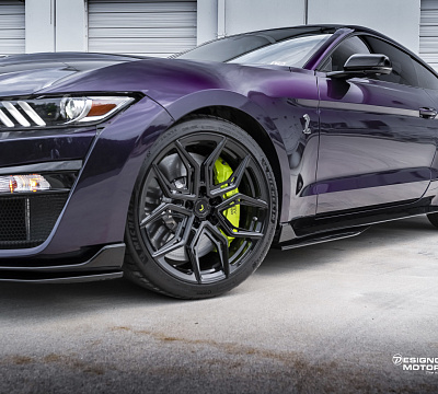 Фото дисков Vossen EVO-3R на Ford Mustang VI