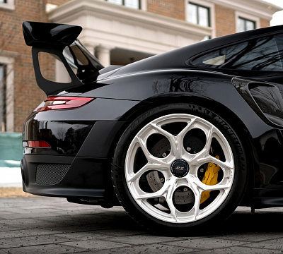 Фото дисков HRE P111SC на Porsche 911 VII
