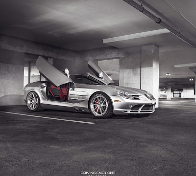 Фото дисков Anrky AN33 на Mercedes-Benz SLR McLaren