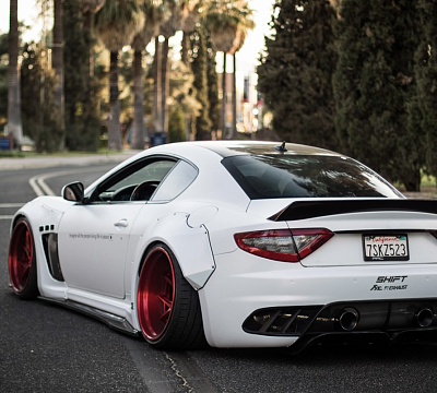 Фото дисков Savini SV67 на Maserati GranTurismo I