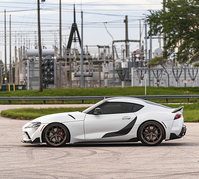 Фото дисков Vossen HF-5 на Toyota Supra A90