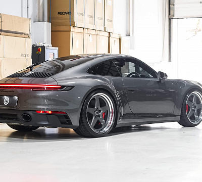 Фото дисков HRE 527 на Porsche 911 VIII