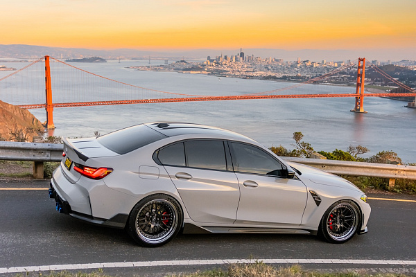 Фото дисков Rusch GT3-R MB Черный сатин на BMW 4/M4 (G22/G82)