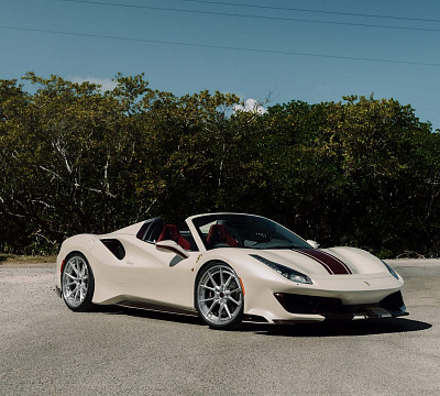Фото дисков Anrky AN32 на Ferrari 488