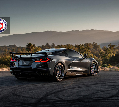 Фото дисков HRE S101SC на Chevrolet Corvette C8