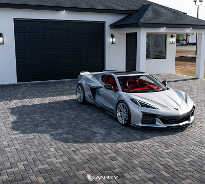Фото дисков Anrky AN24 на Chevrolet Corvette C8
