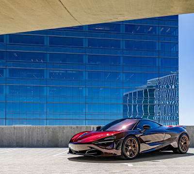 Фото дисков HRE R101 Lightweight на McLaren 720S