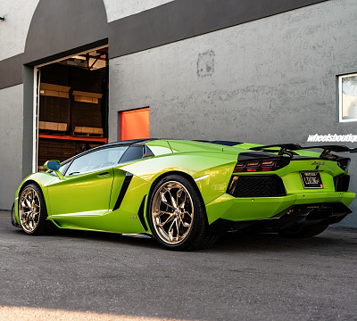 Фото дисков HRE S201H на Lamborghini Aventador