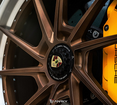 Фото дисков Anrky AN33 на Porsche 911 VIII
