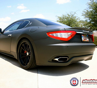 Фото дисков HRE S104 на Maserati GranTurismo I
