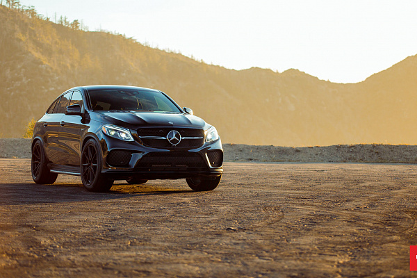 Фото дисков Vossen HF-3 Черный сатин на Mercedes-Benz GLE I