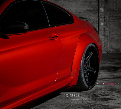 Фото дисков Strasse Wheels SV2 Deep Concave FS на BMW 6/M6 (F06/F13/F12)