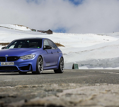 Фото дисков HRE FF04 на BMW 3/M3 (F3x/F80)