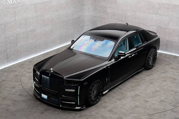 Фото дисков Mansory FD.15 Черный глянец на Rolls-Royce Phantom