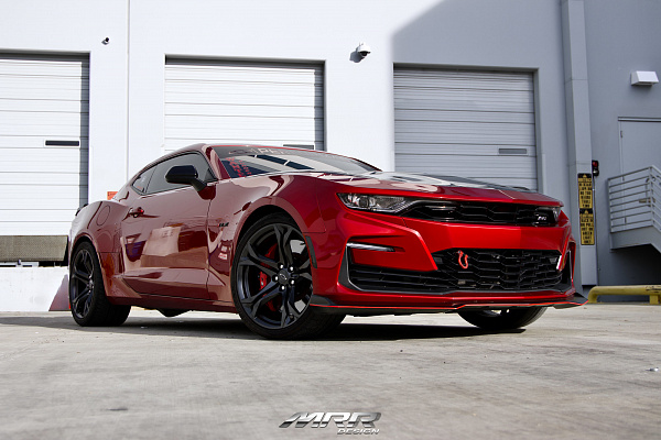 Фото дисков MRR M017 Черный сатин на Chevrolet Camaro VI