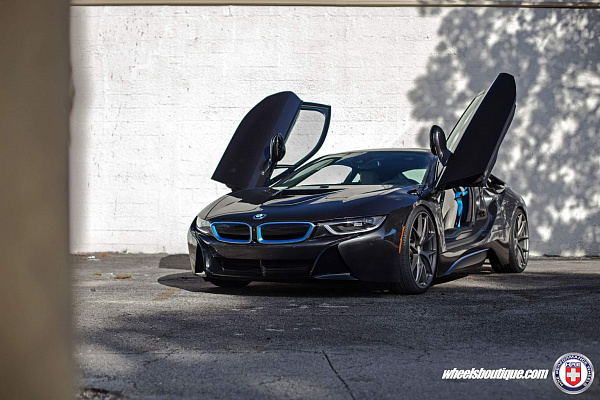 Фото дисков HRE P101 Сатиновый графит на BMW i8