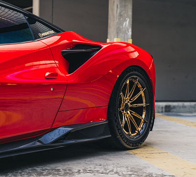 Фото дисков Brixton Forged R11-R на Ferrari F8