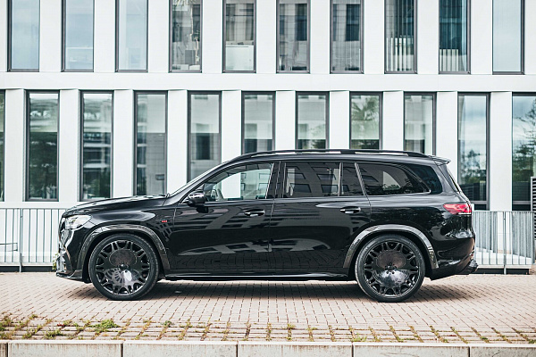 Фото дисков BRABUS Monoblock M (Platinum Edition) Черный глянец на Mercedes-Benz GLS (X167)