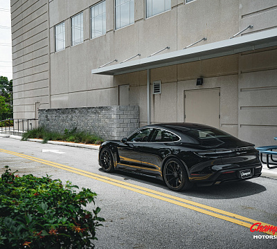 Фото дисков Vossen RS92 на Porsche Taycan I