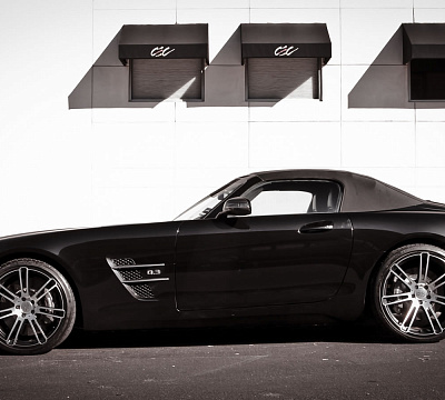 Фото дисков CEC C883 на Mercedes-Benz SLS AMG
