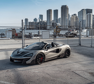 Фото дисков Vossen S21-01 на McLaren 570S