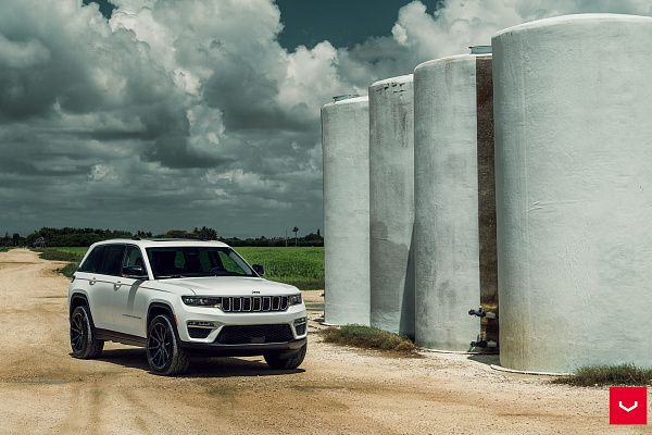 Фото дисков Vossen HF-3 Черный глянец на Jeep Grand Cherokee V