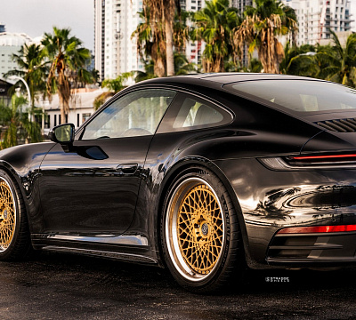 Фото дисков Strasse Wheels SC20 Track на Porsche 911 VIII