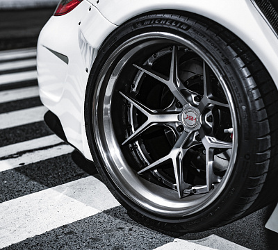 Фото дисков Brixton Forged PF7 на Porsche 911 VI