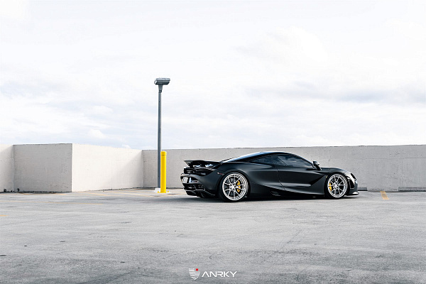 Фото дисков Anrky AN32 Полированный лак на McLaren 720S