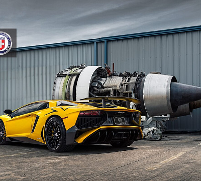 Фото дисков HRE S200 на Lamborghini Aventador