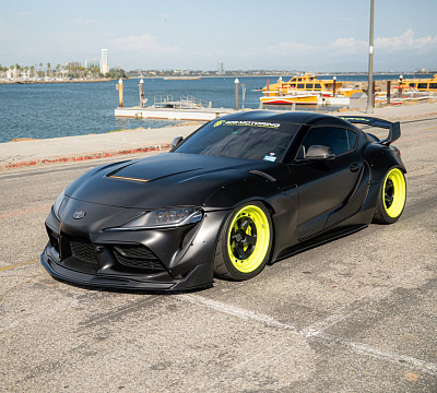 Фото дисков Brixton Forged TR05 AERO1 на Toyota Supra A90