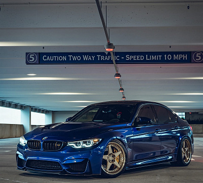 Фото дисков Anrky RS5 на BMW 3/M3 (F3x/F80)